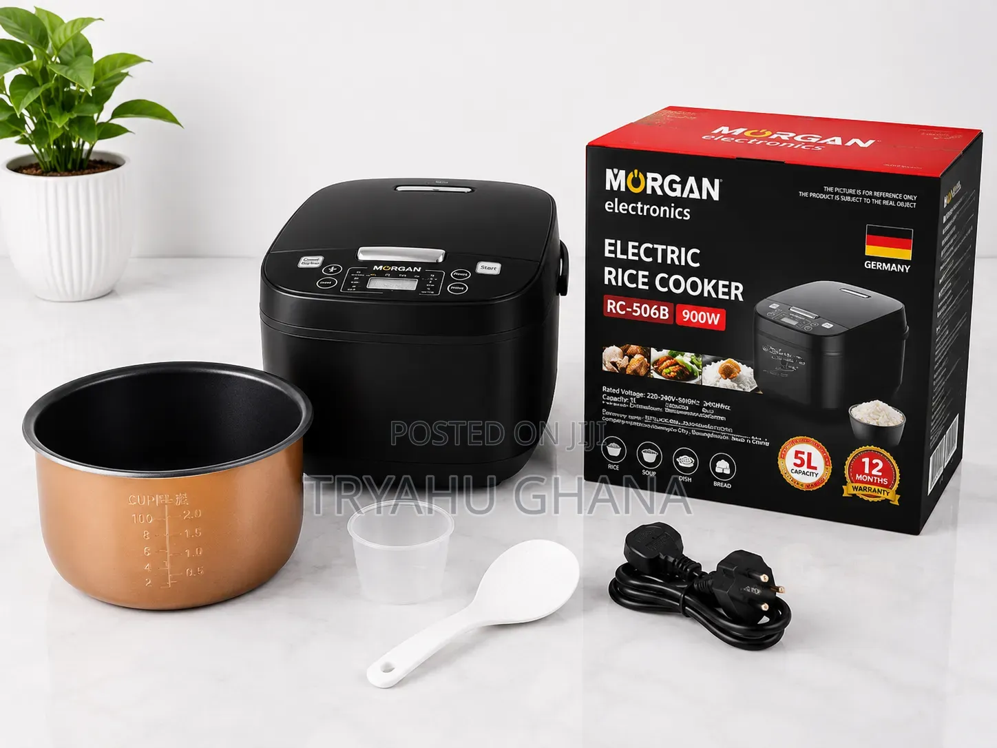 Buy Morgan Electric Rice Cooker 5l 900w Online | Tryahu