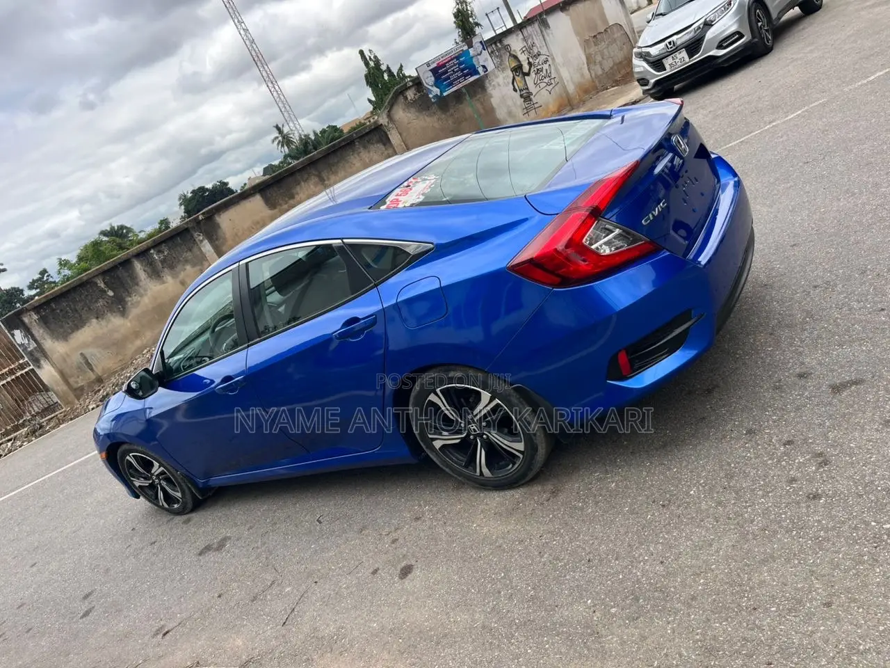 Honda Civic EX 4dr Sedan (1.5L 4cyl) 2016 Blue