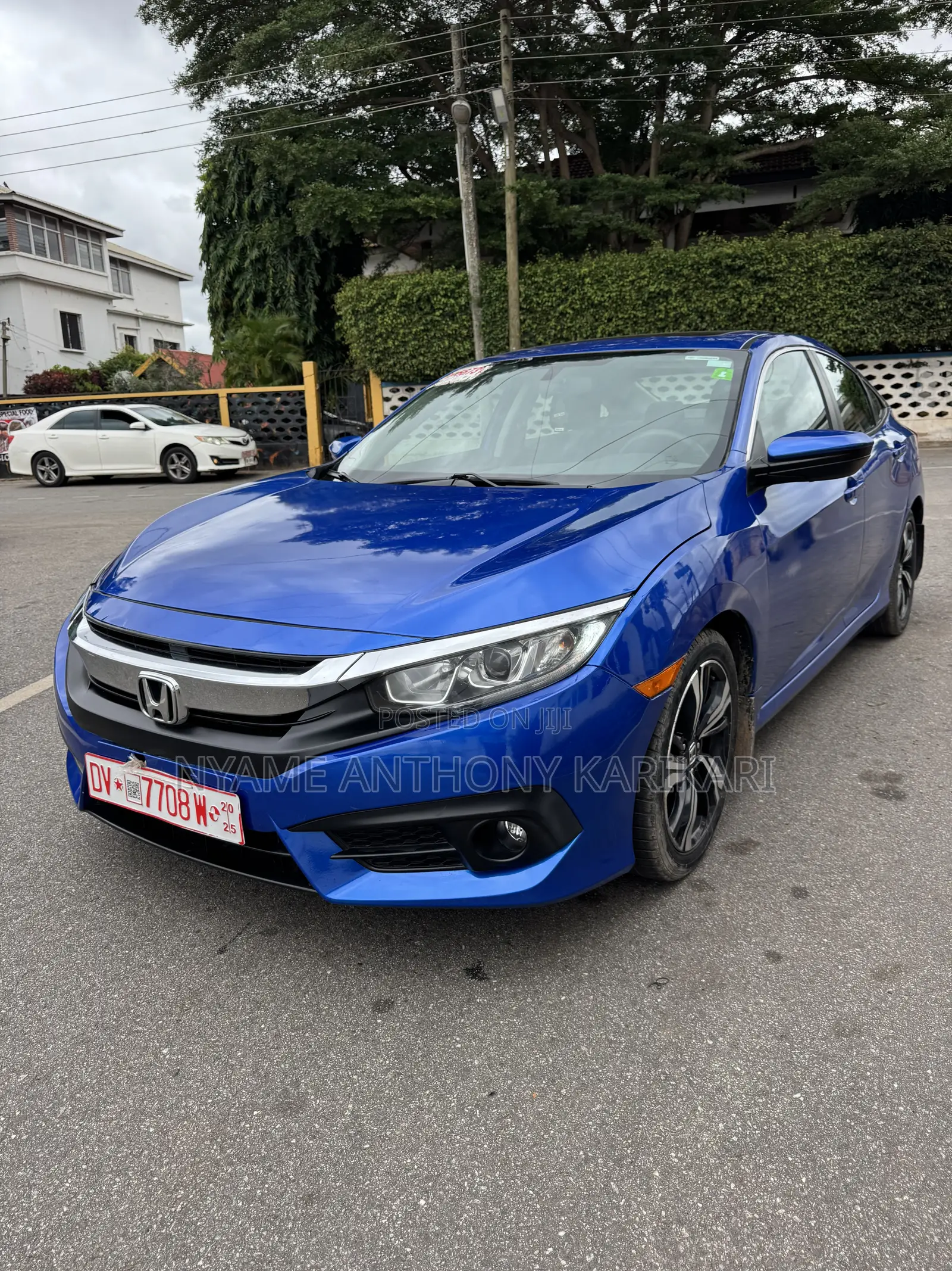 Honda Civic EX 4dr Sedan (1.5L 4cyl) 2016 Blue
