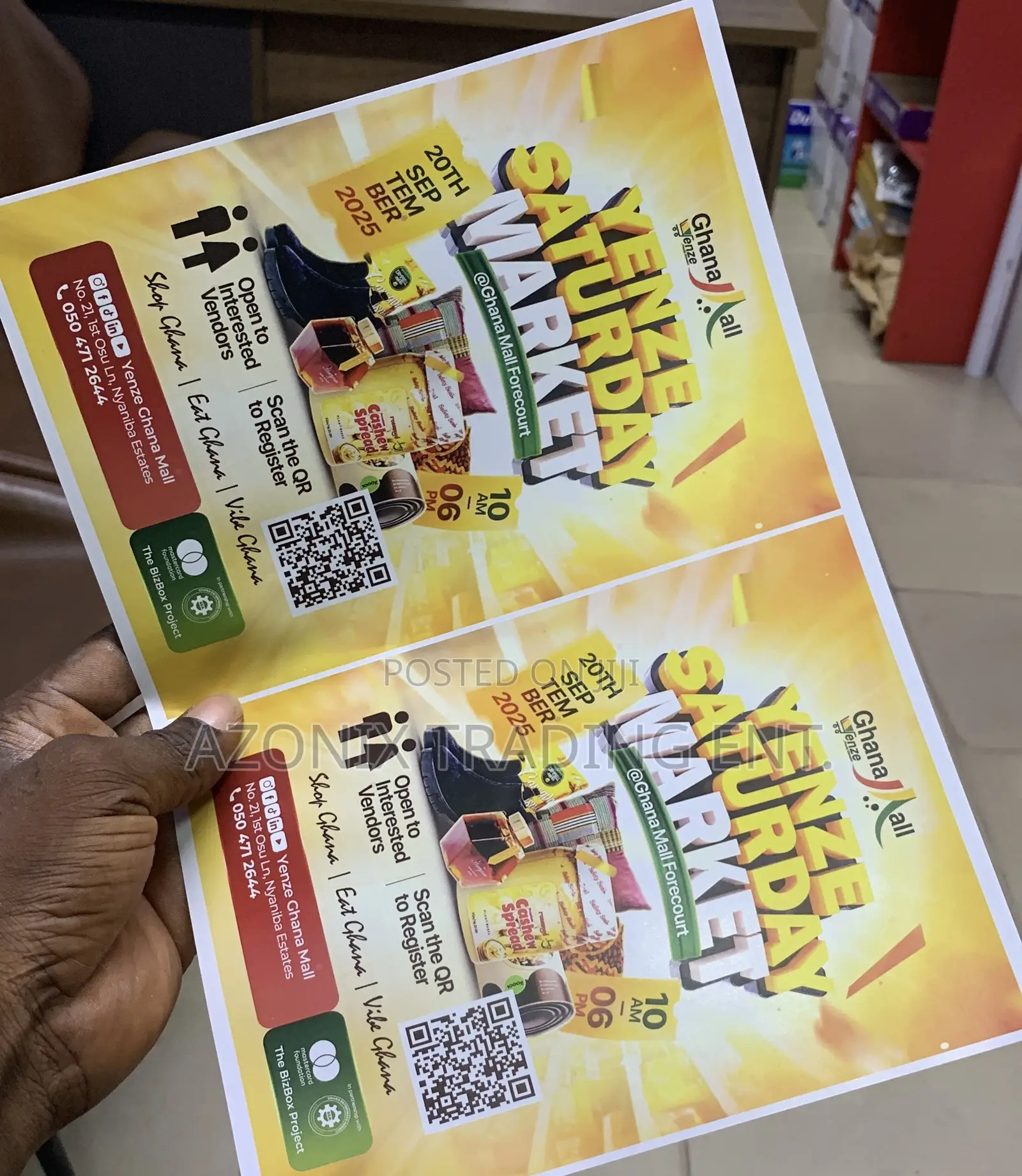 Flyer Printing Service-100pcs