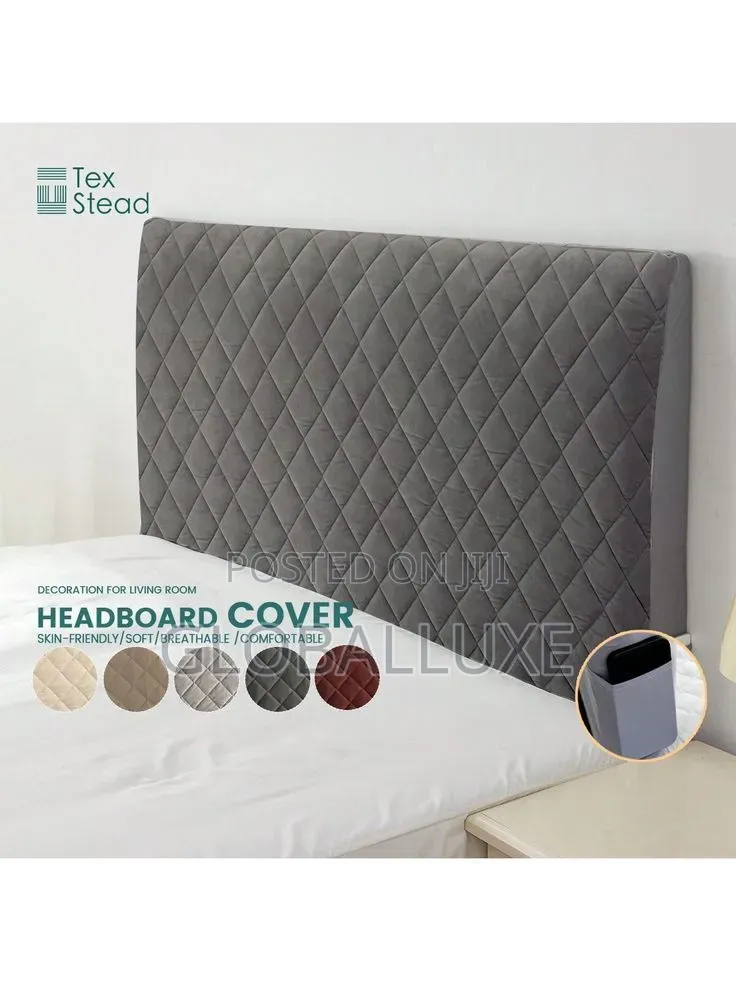 Headboard Cover – Stretchable Bed Headboard Protector for Bedroom