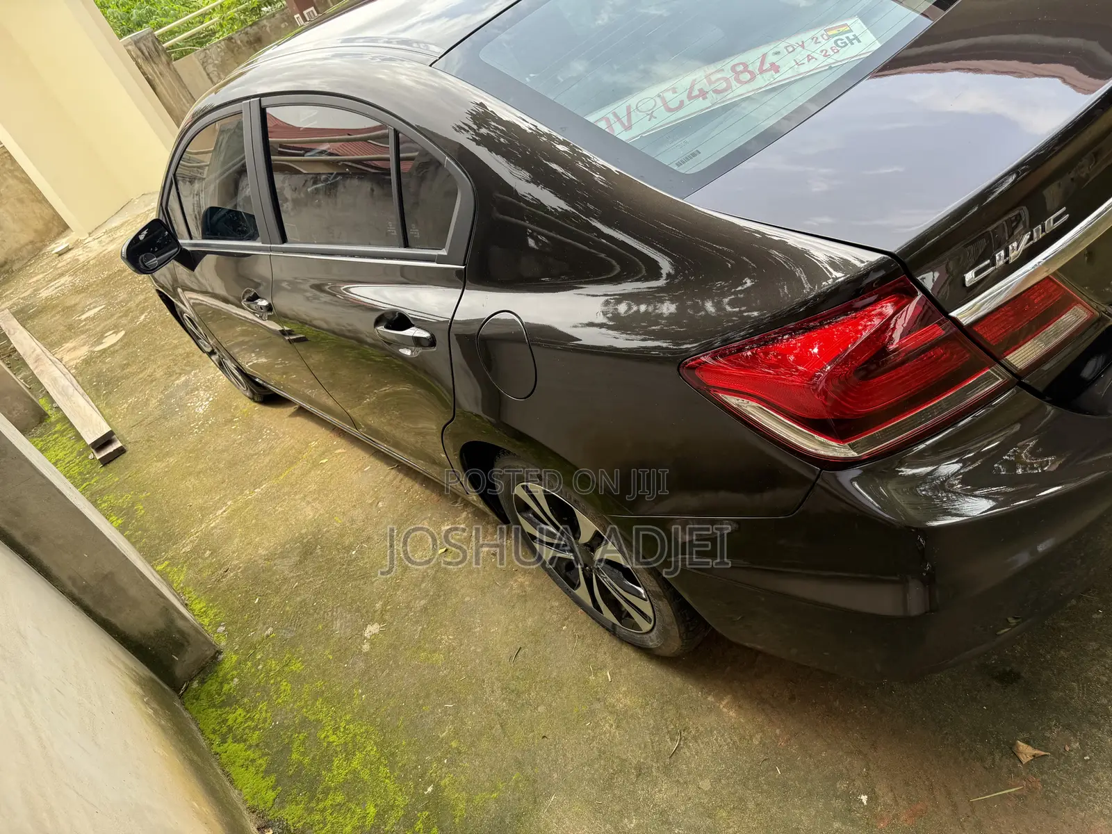 Honda Civic EX 4dr Sedan (1.8L 4cyl CVT) 2014 Gray