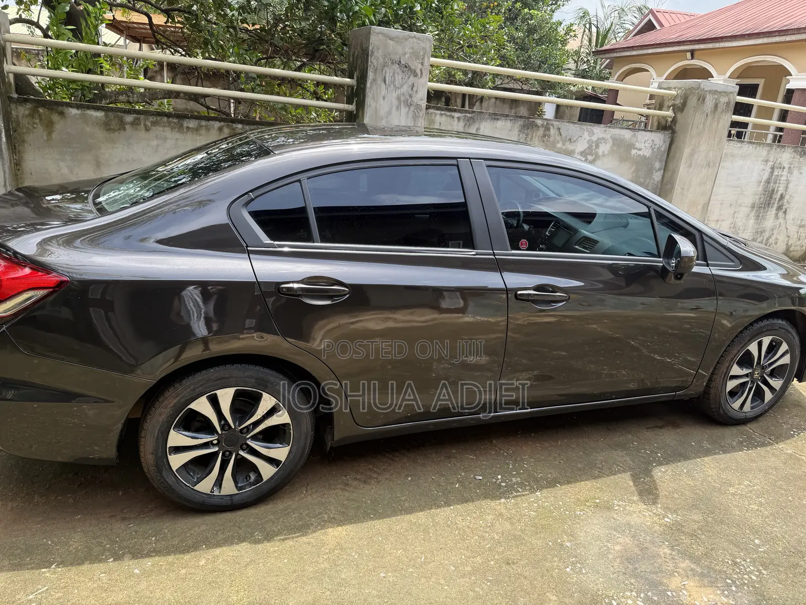 Honda Civic EX 4dr Sedan (1.8L 4cyl CVT) 2014 Gray