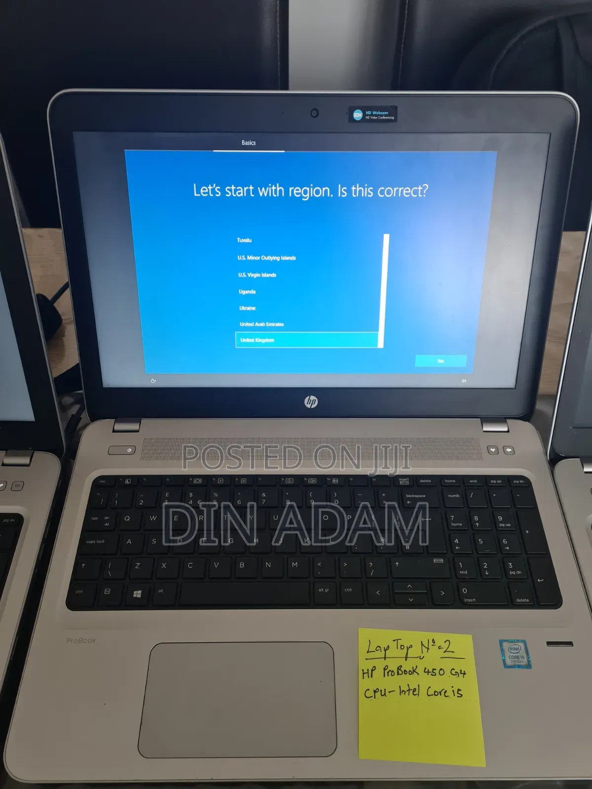 Laptop HP ProBook 450 G4 8GB Intel Core i5 SSD 256GB