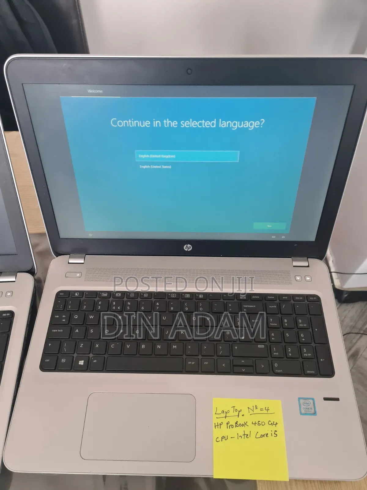 Laptop HP ProBook 450 G4 8GB Intel Core i5 SSD 256GB