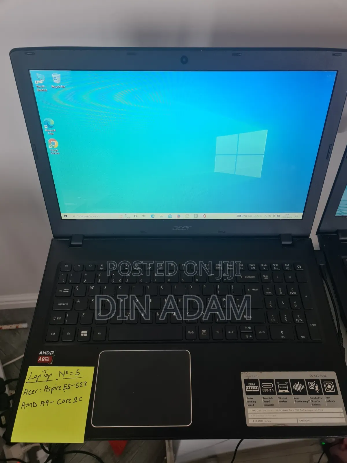 Laptop HP ProBook 450 G4 8GB Intel Core i5 SSD 256GB