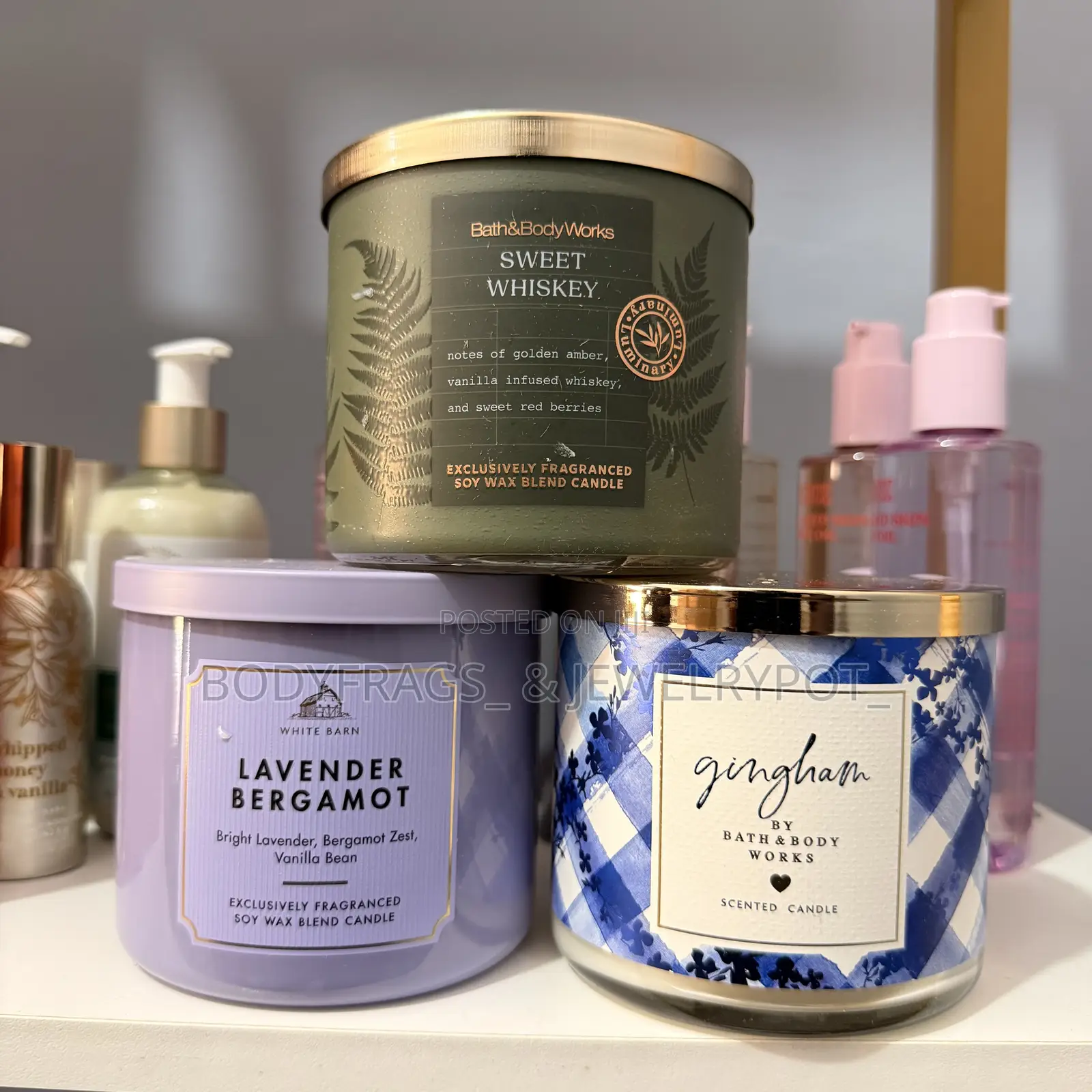 3-Wick Scented Candle From Bath Body Works