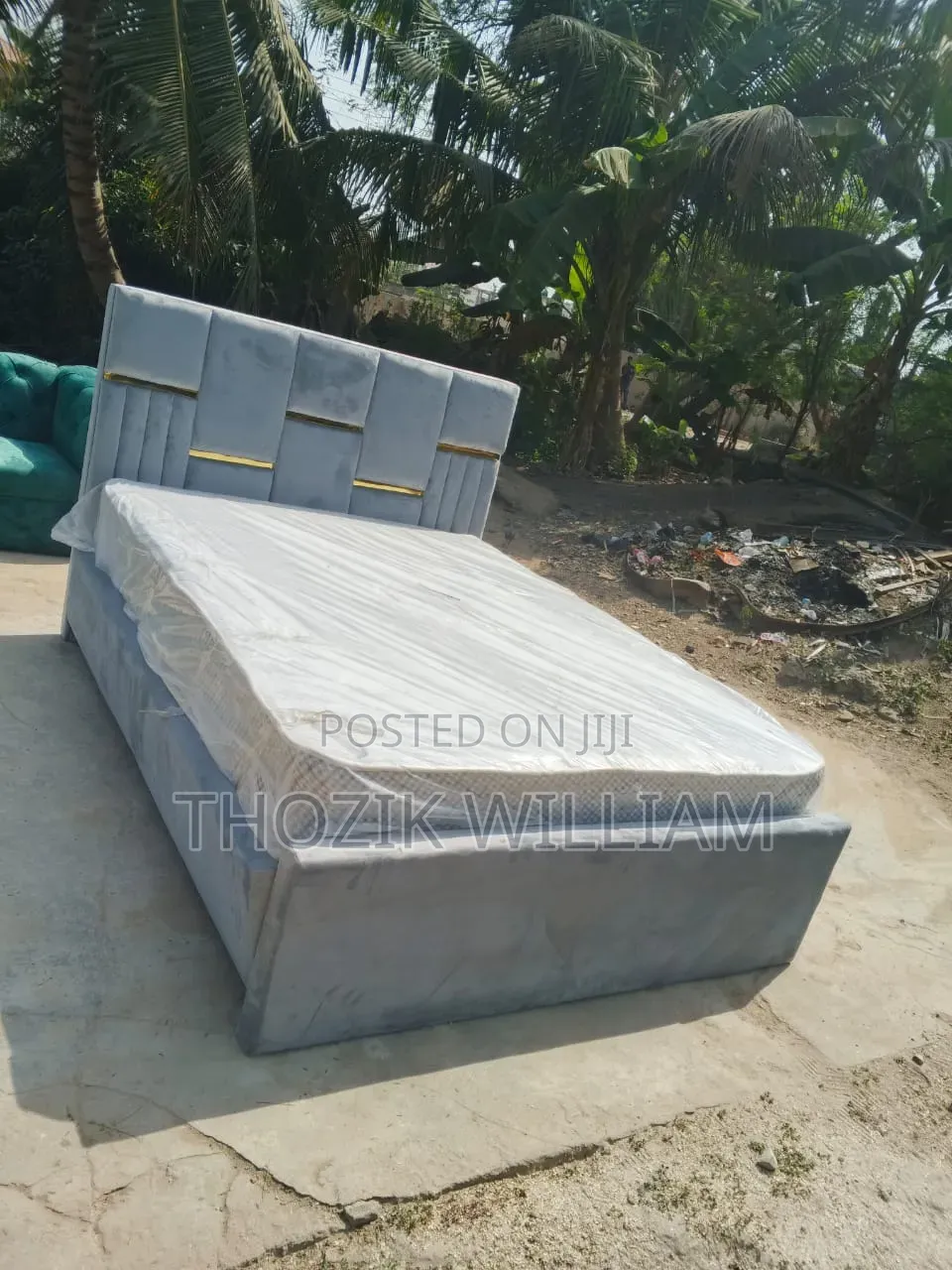 Available Double Bed With Mattress for Pick Up or Delivery