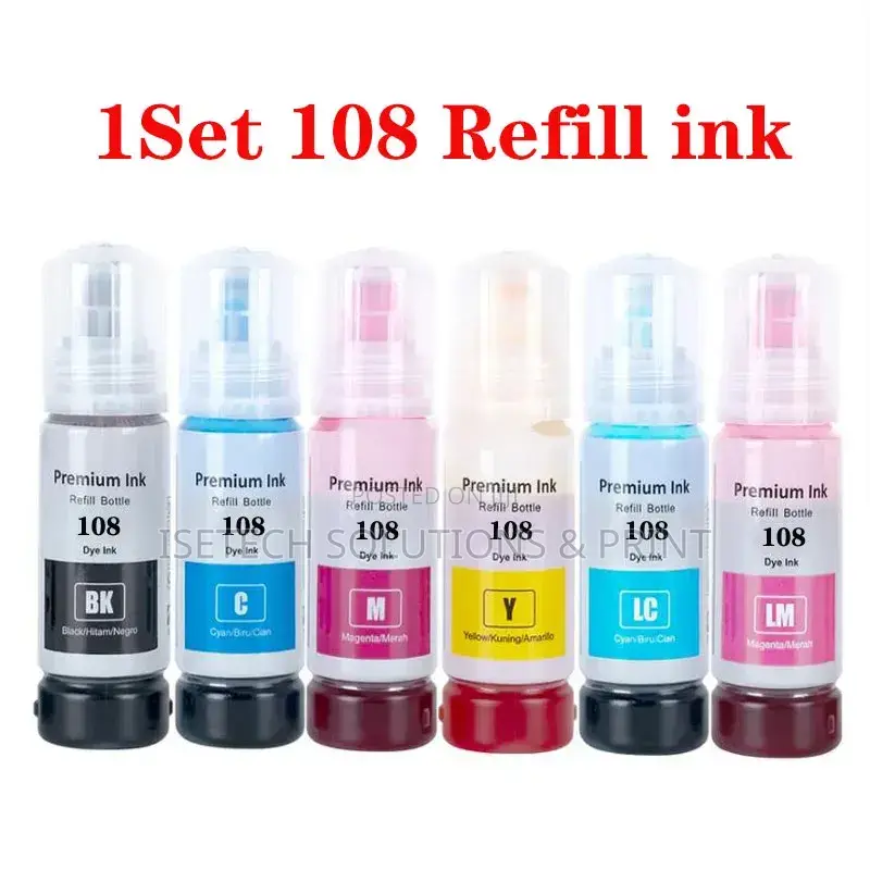 Epson 108 Ink All 6 Colours Set
