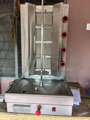 4 Burner Shawarma Machine