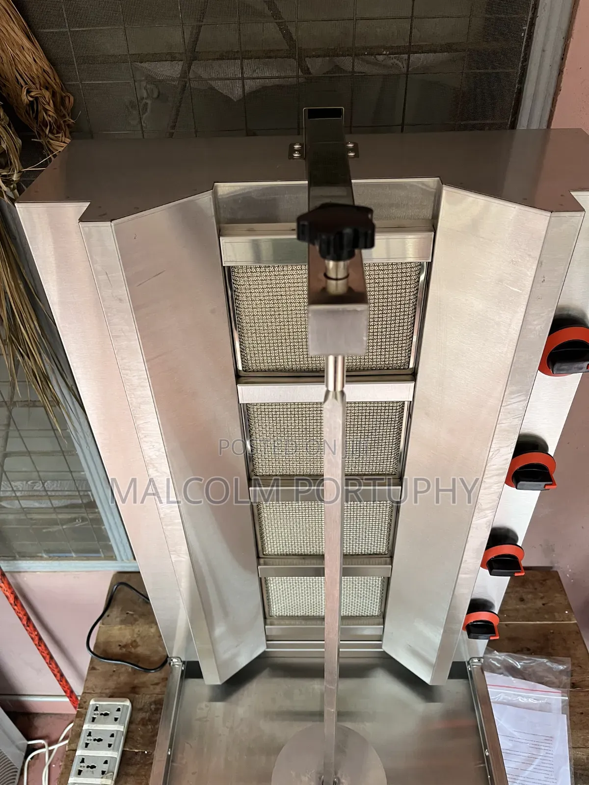 4 Burner Shawarma Machine