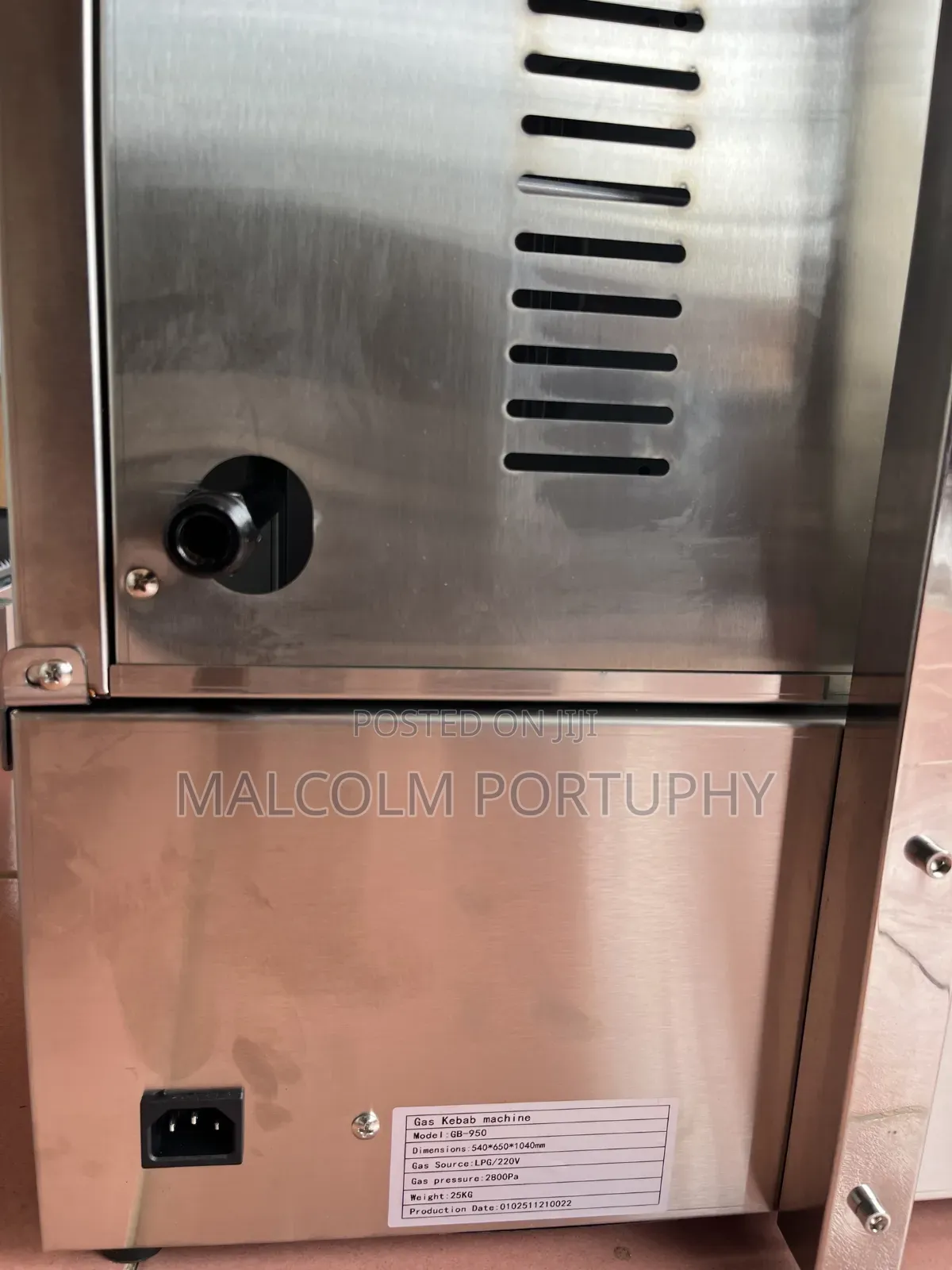 4 Burner Shawarma Machine
