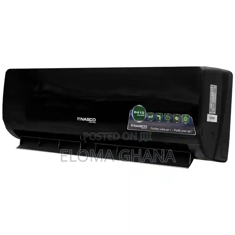 Nasco 2.0hp R410 Air Conditioner Nas-J18-V1b - Black