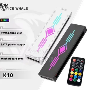 Ice Whale PWM Argb 2-in-1 Smart Fan Hub