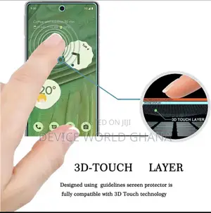 Cru Tempered Glass Screen Protector For Google Pixel Phonesall Models
