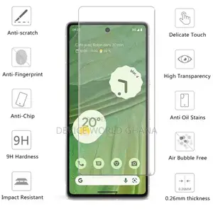 Cru Tempered Glass Screen Protector For Google Pixel Phonesall Models
