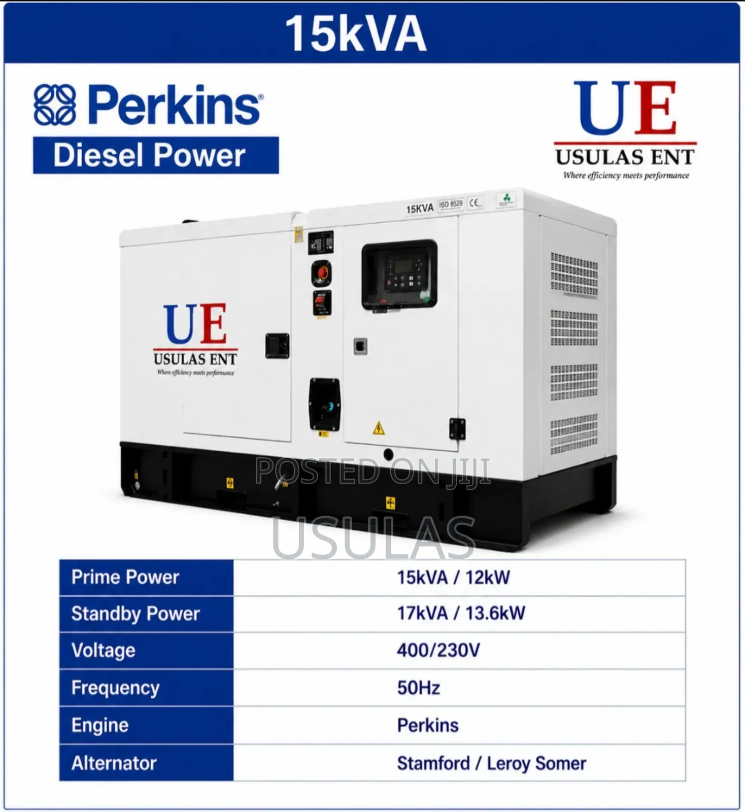 Perkins 15kva
