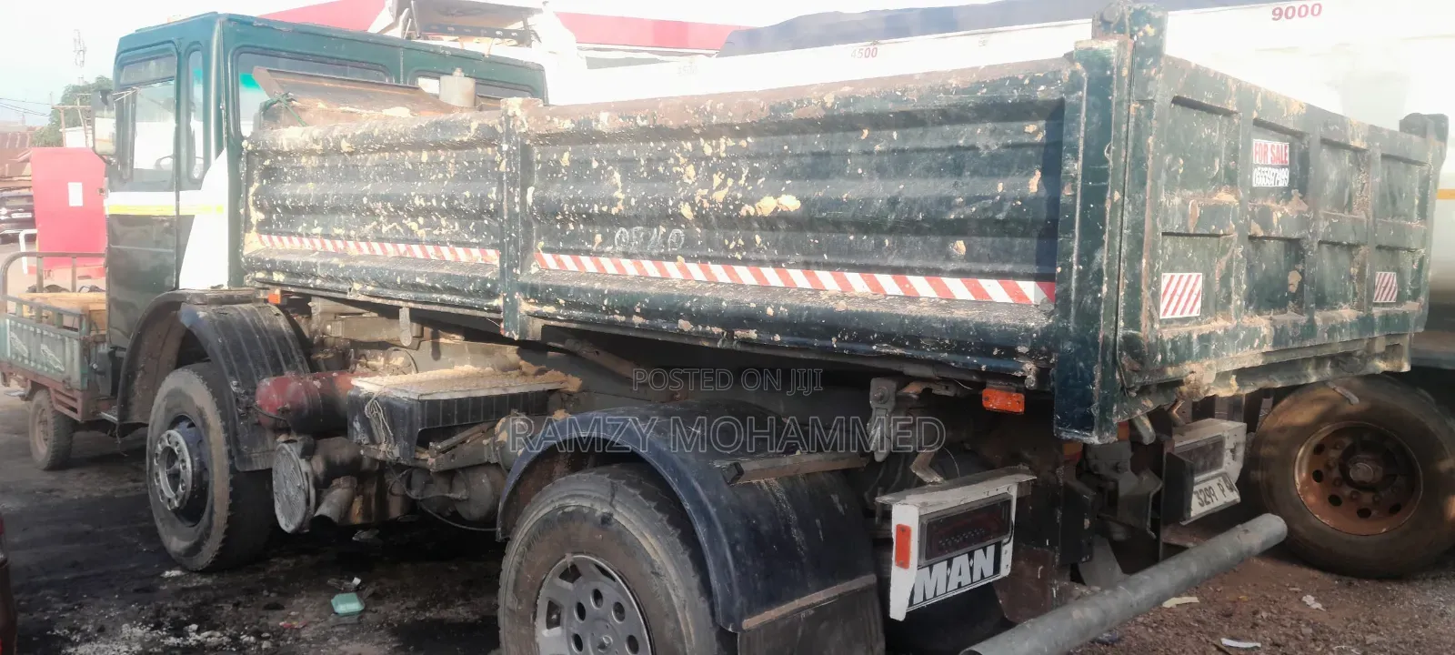 Man Diesel Dump Truck