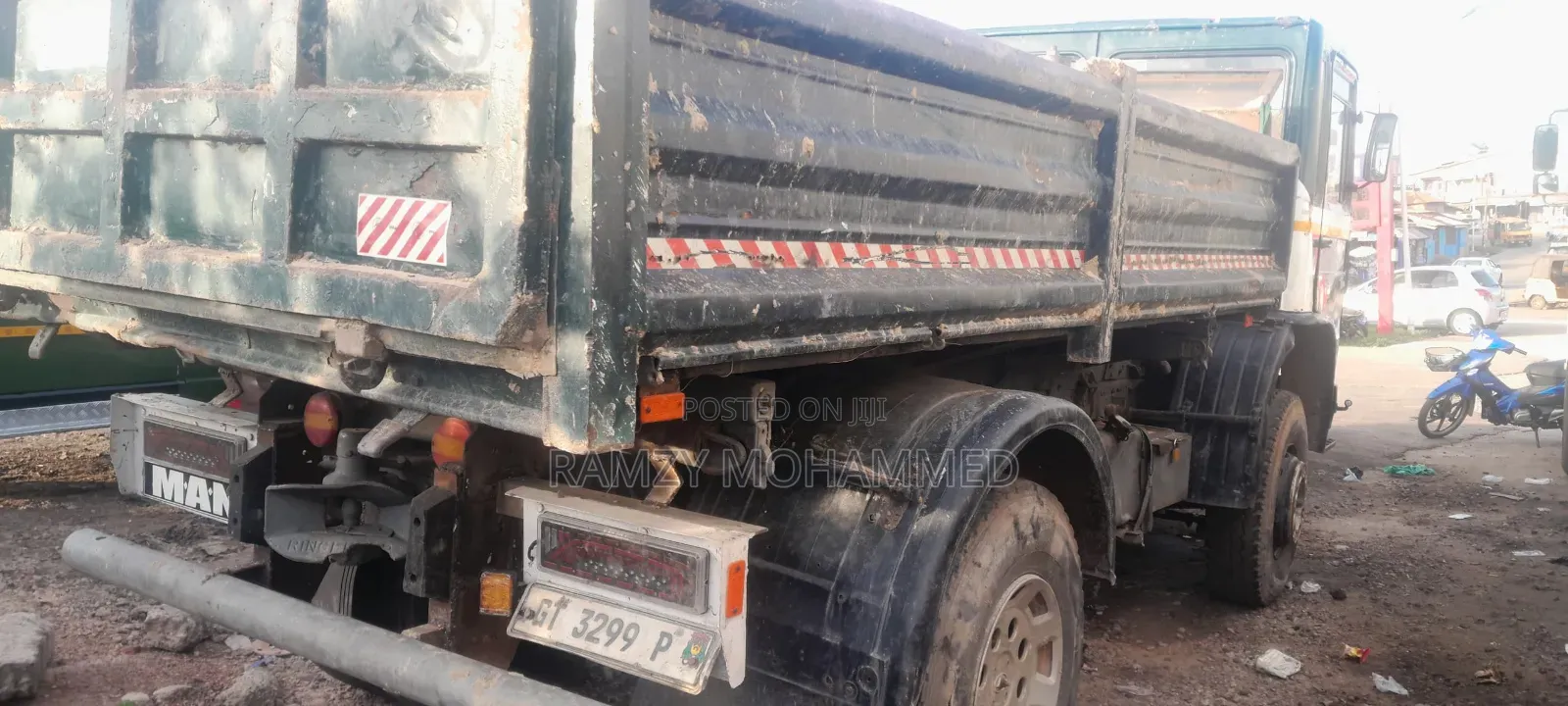 Man Diesel Dump Truck