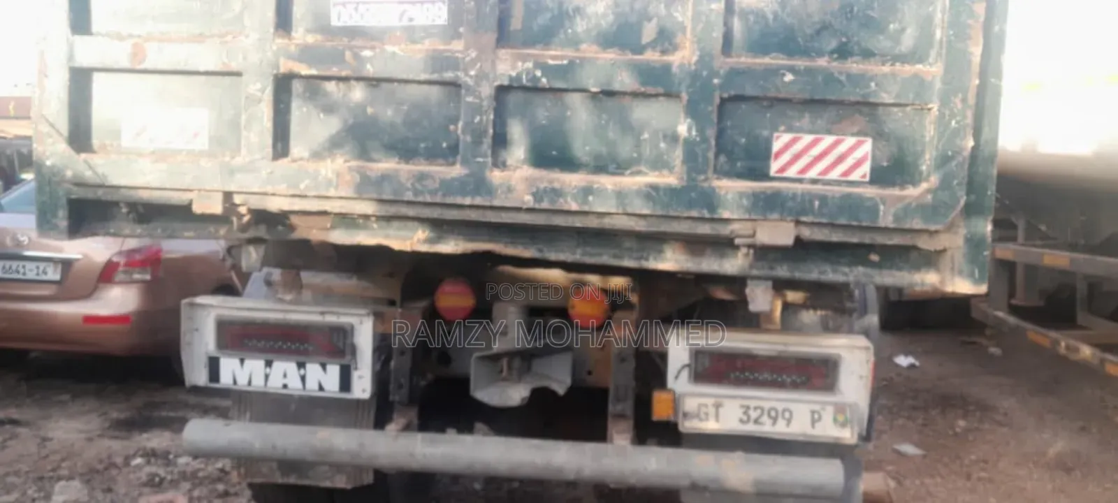Man Diesel Dump Truck
