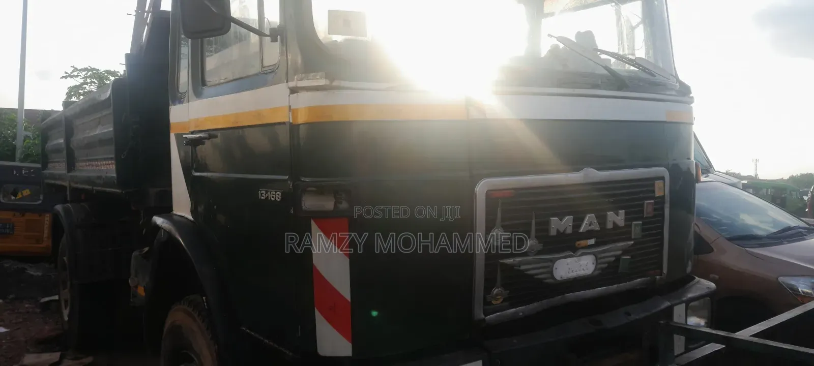 Man Diesel Dump Truck
