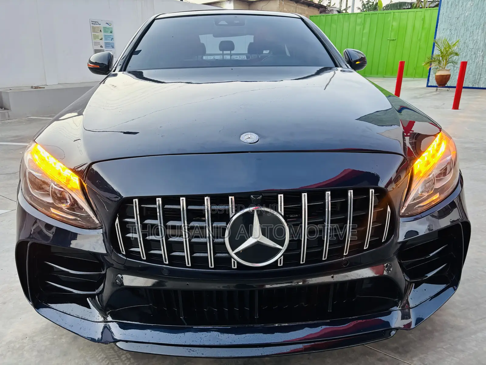 Mercedes-Benz C450 2016 Blue