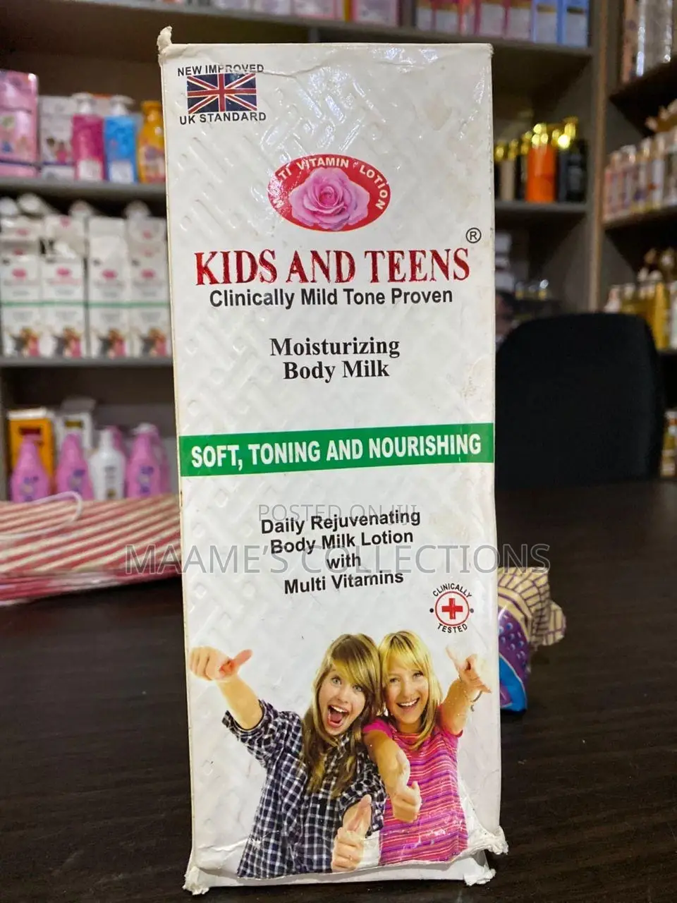 Kids And Teens Moisturizing Body Milk