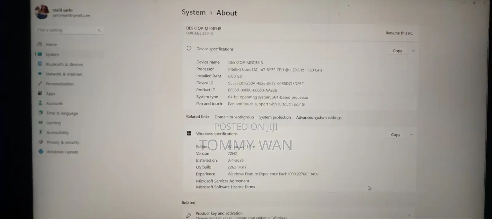 Laptop Microsoft 8GB Intel Core 5 SSD 128GB