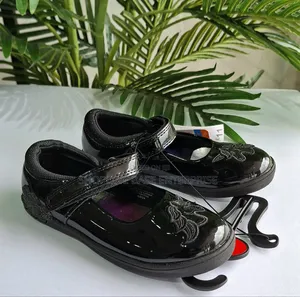 Girls School Shoes Black