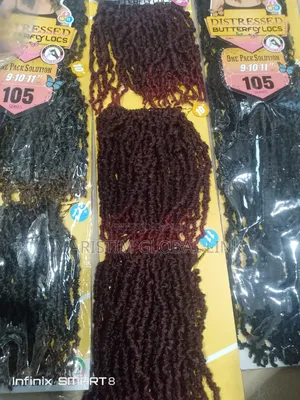 Distressed Butterfly Locs 9,10,11" Hair Extension