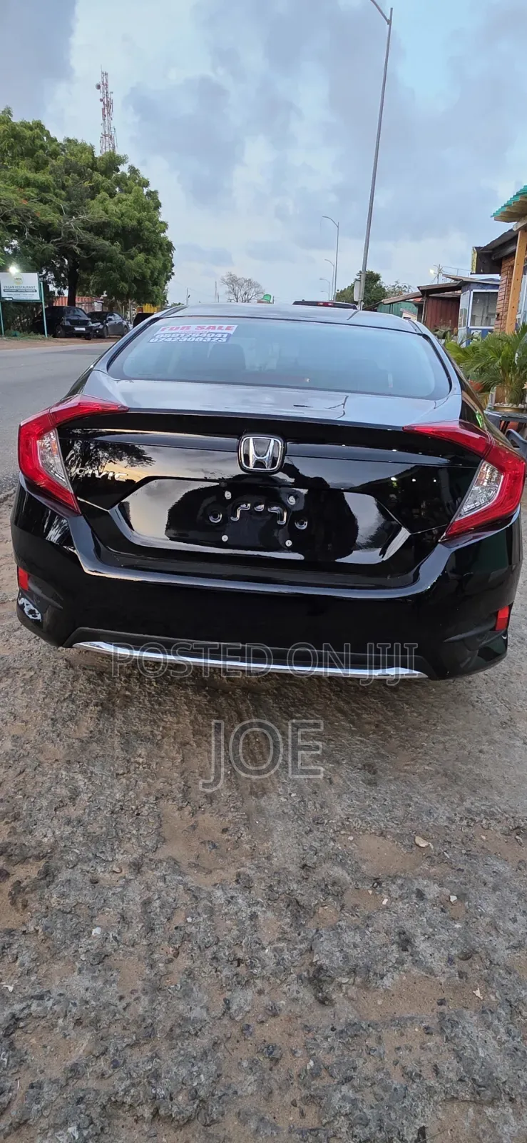 Honda Civic LX Sedan 2020 Black