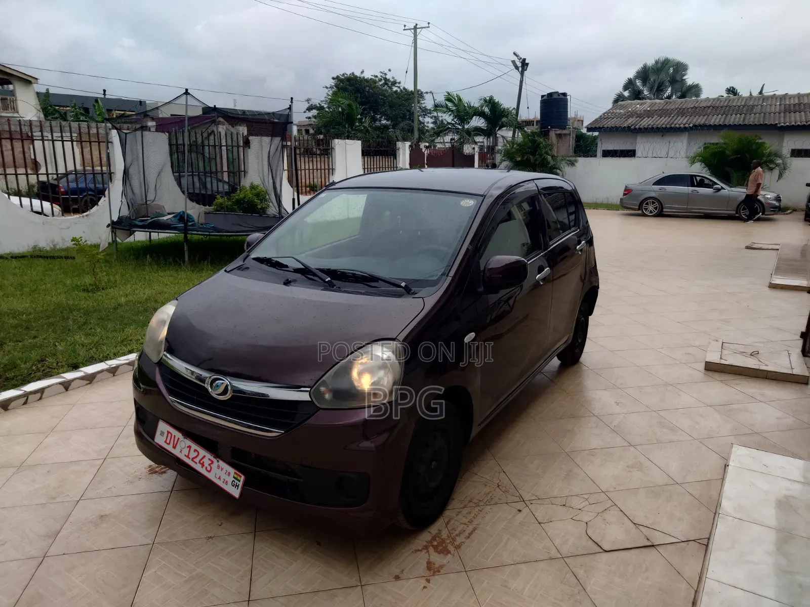 Daihatsu Mira 2015 Burgundy