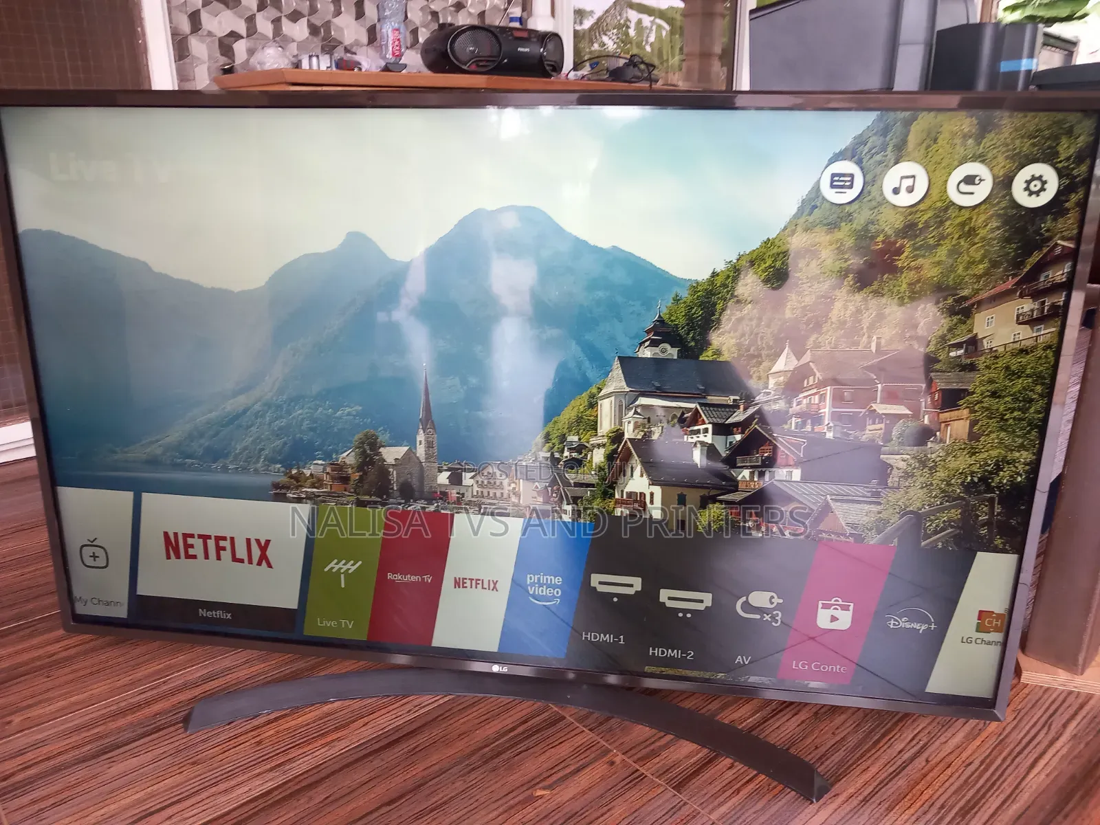 Lg 55 Inches Smart Bluetooth - Home Used
