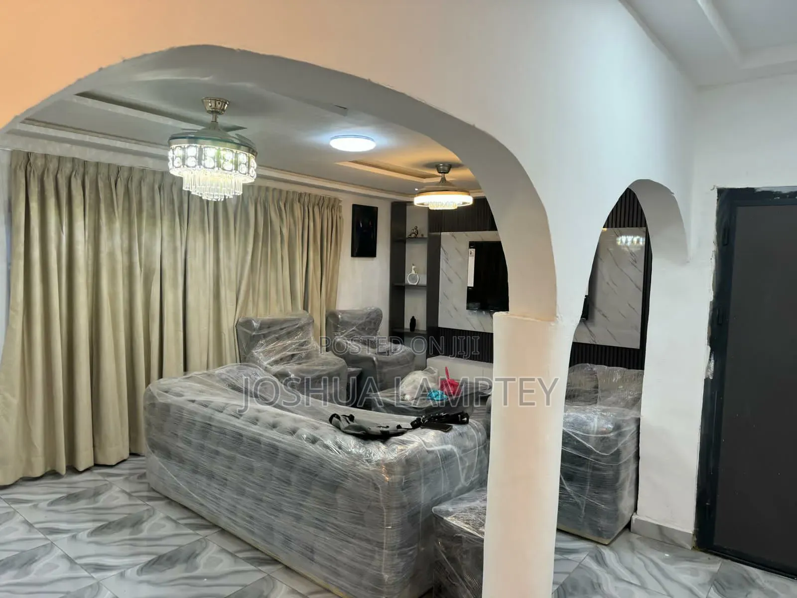 Furnished 3bdrm House in Ablekuma Estate, Manhean for sale