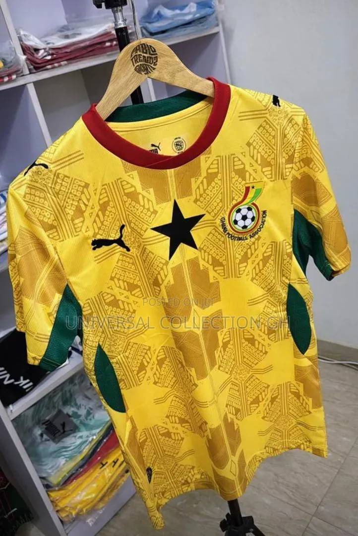 Ghana Black Stars Official World Cup Jersey Authentic