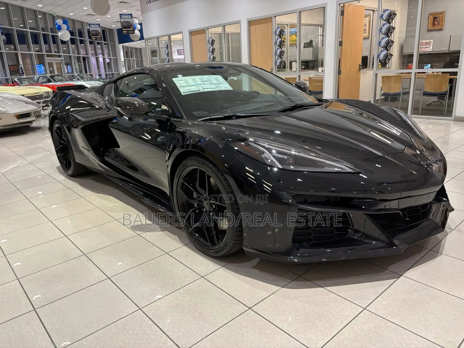 New Chevrolet Corvette 2025 Black