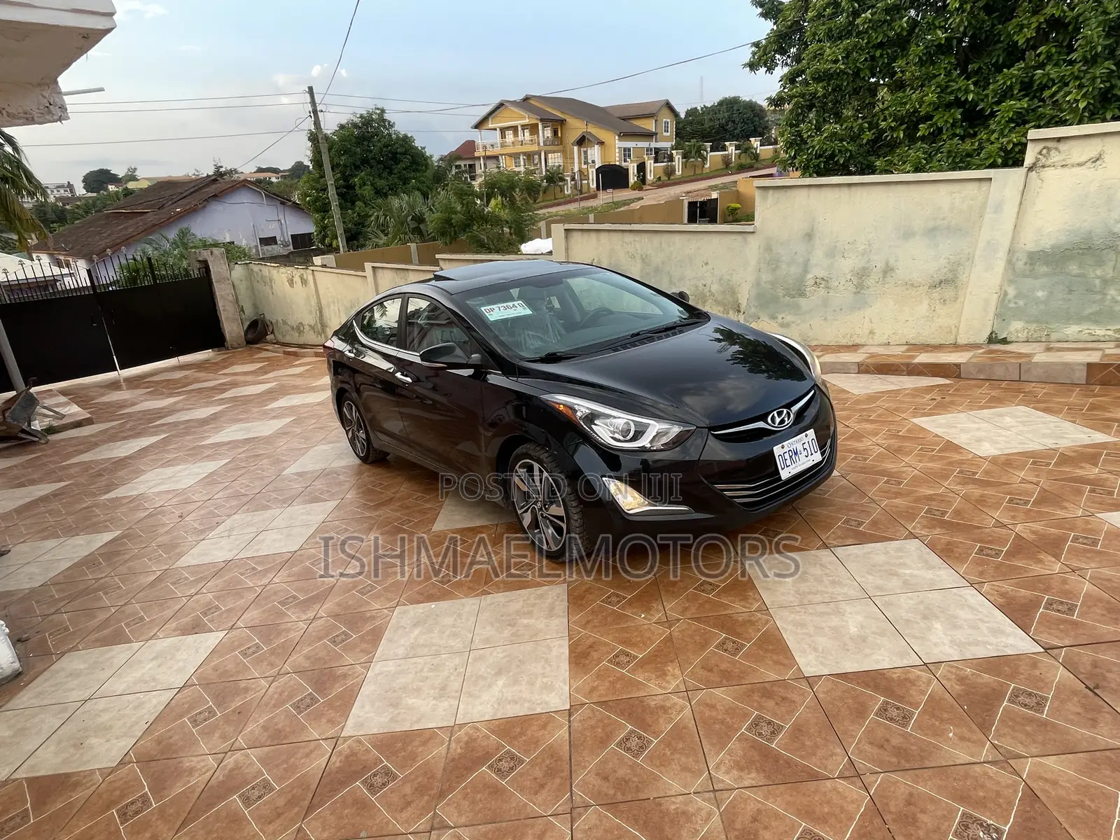 Hyundai Elantra Limited 4dr Sedan (1.8L 4cyl 6A) 2015 Black