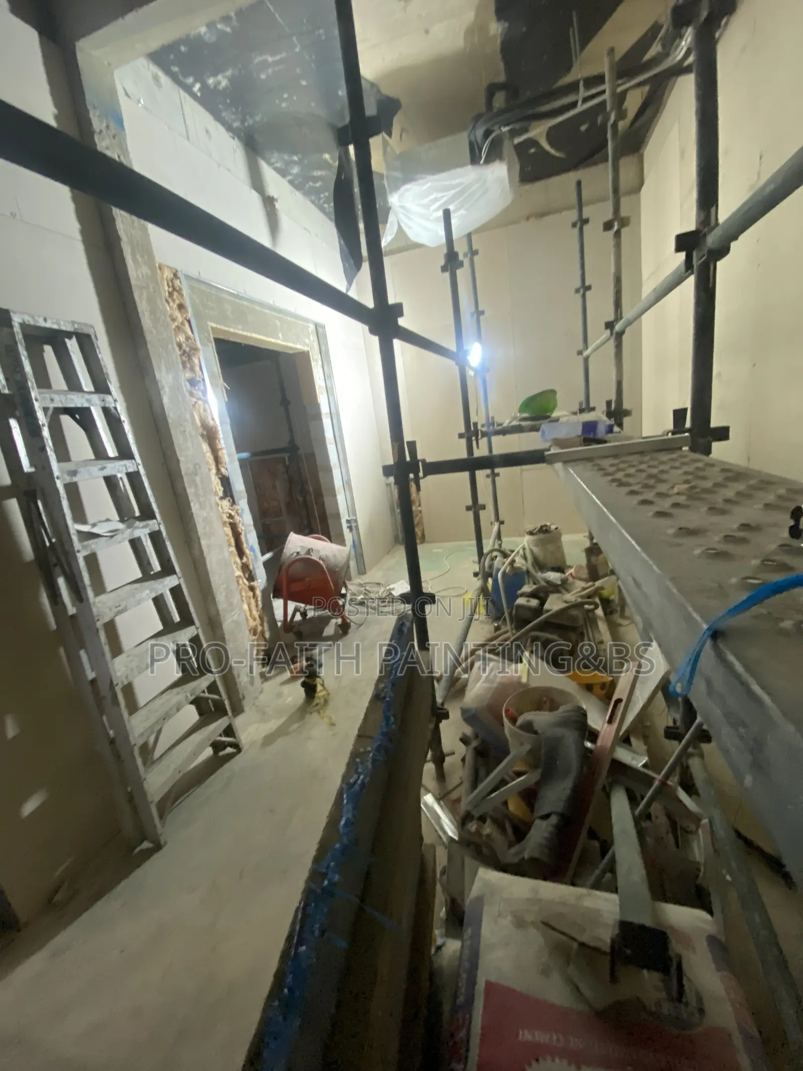 Plaster Board Installation and Painting(Drywall)