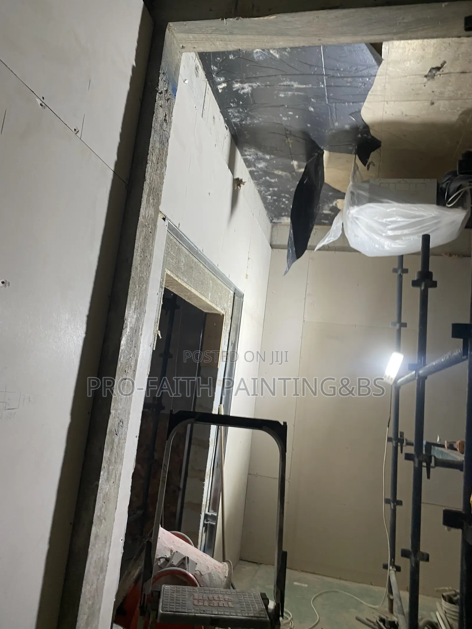 Plaster Board Installation and Painting(Drywall)