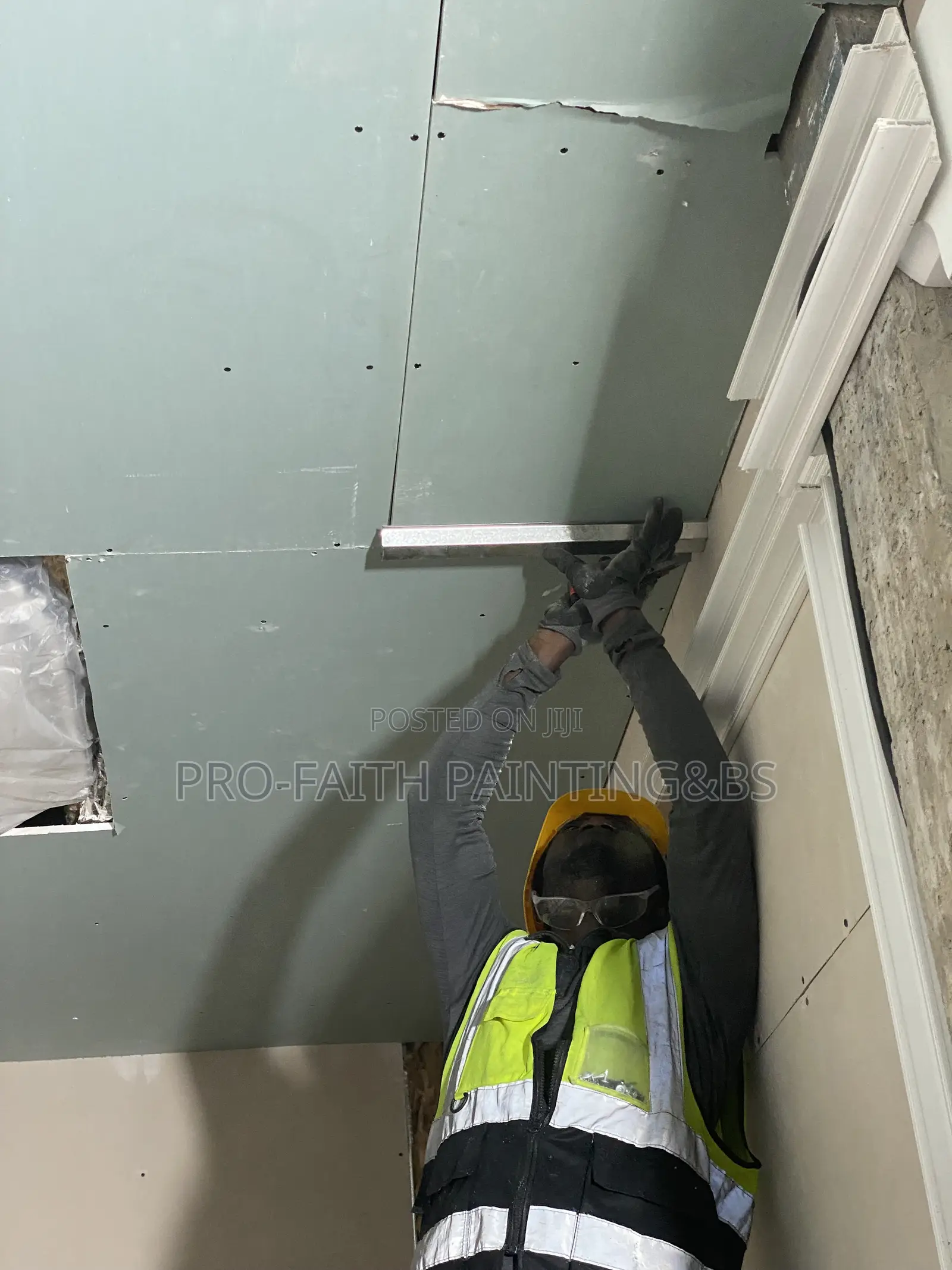 Plaster Board Installation and Painting(Drywall)