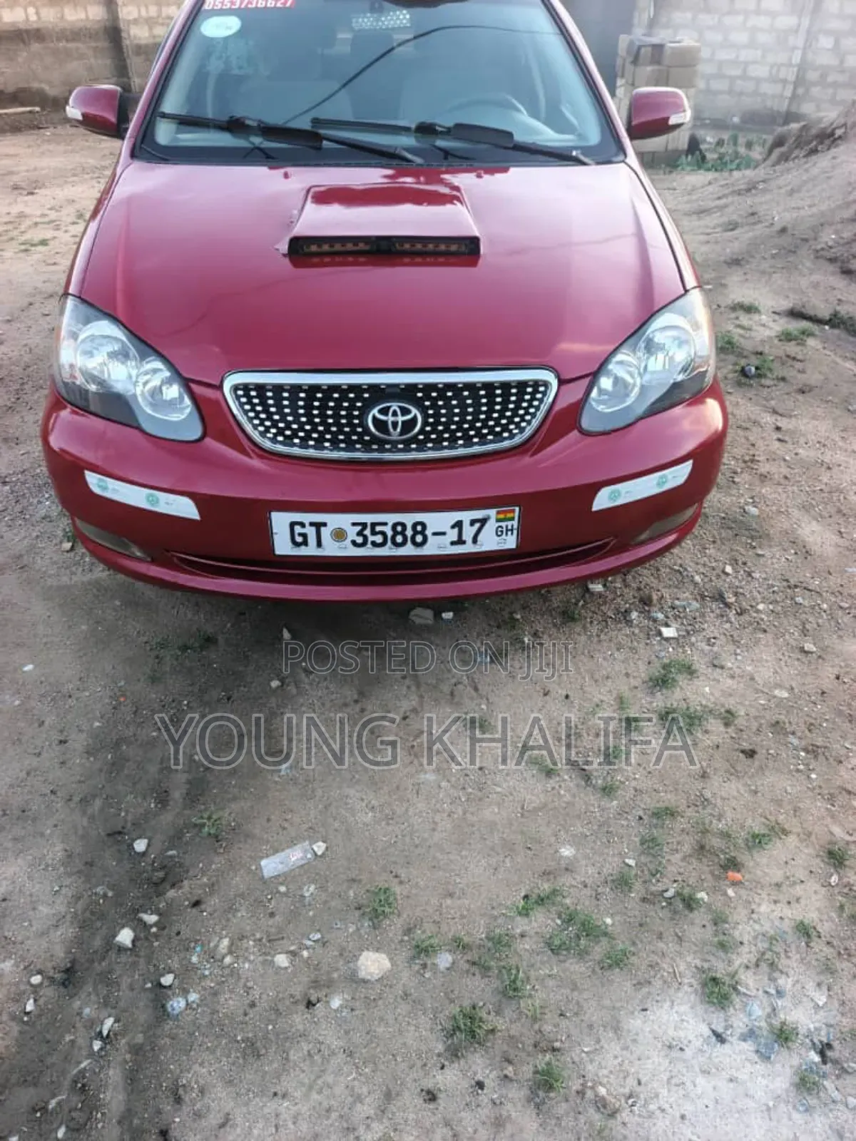 Toyota Corolla 2007 Red