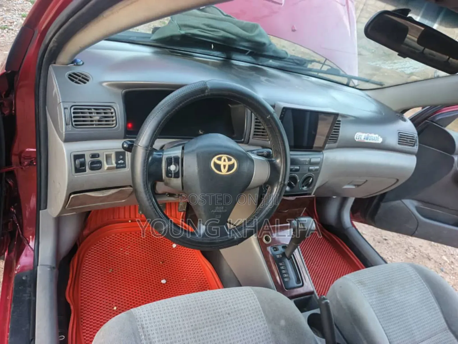 Toyota Corolla 2007 Red