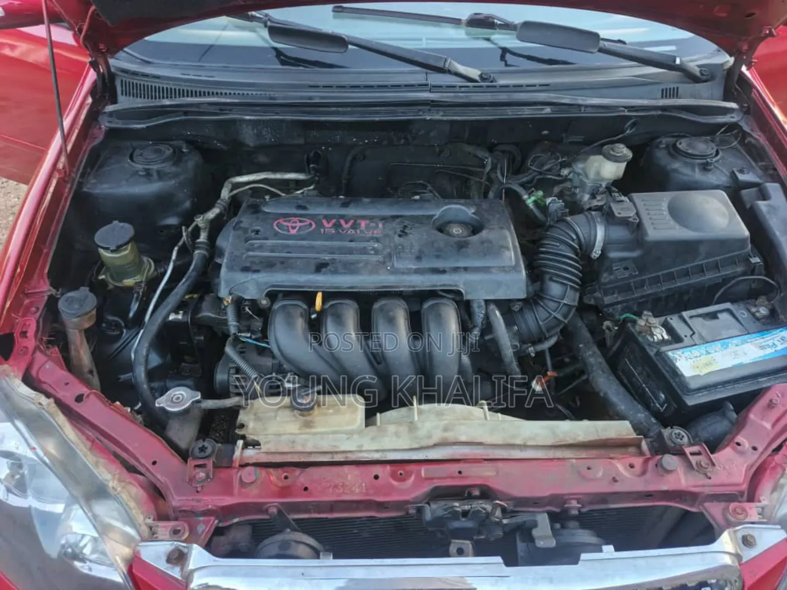 Toyota Corolla 2007 Red