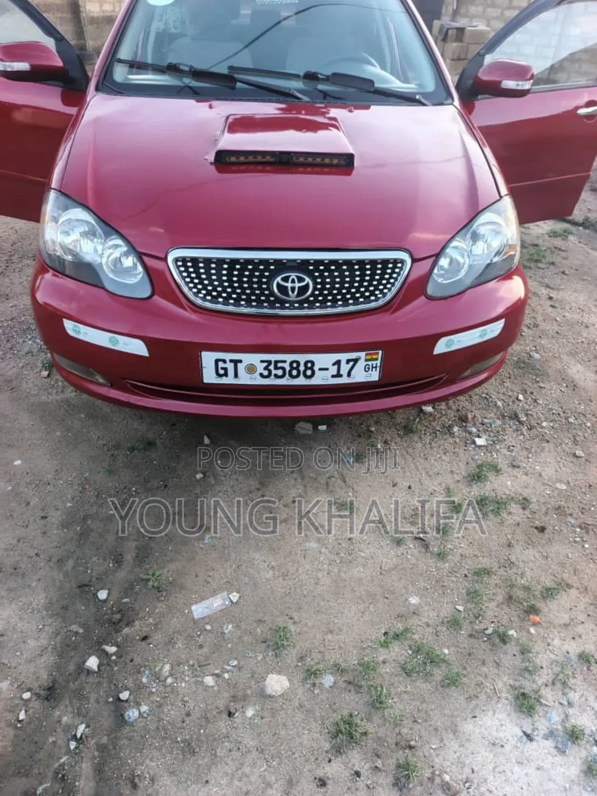 Toyota Corolla 2007 Red