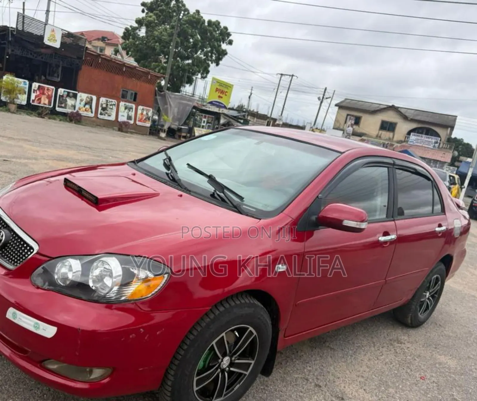 Toyota Corolla 2007 Red