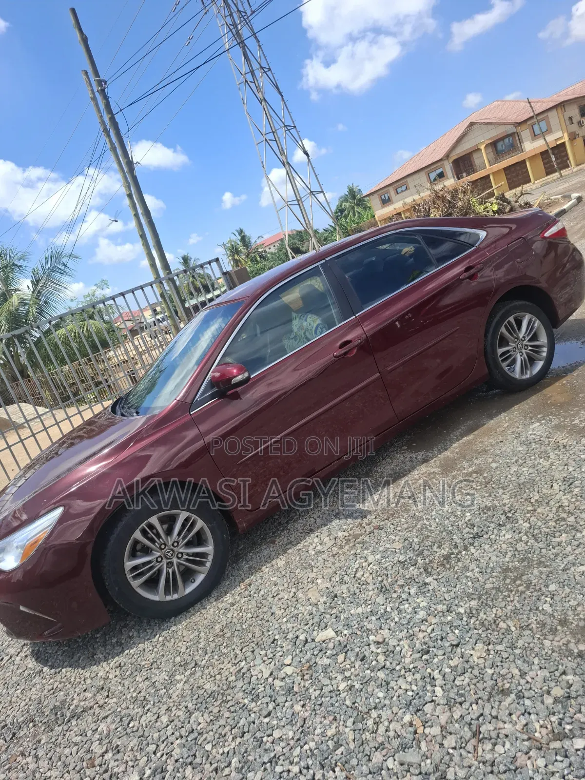 Toyota Camry SE 4dr Sedan (2.5L 4cyl 6A) 2017 Burgundy