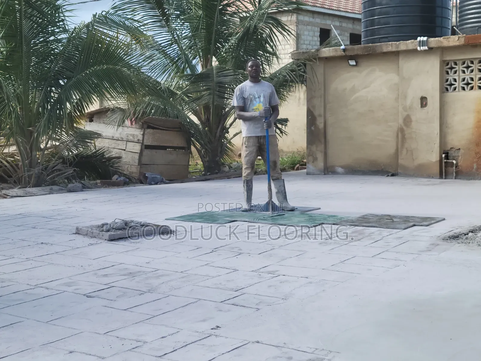 Stamp Concret Floor