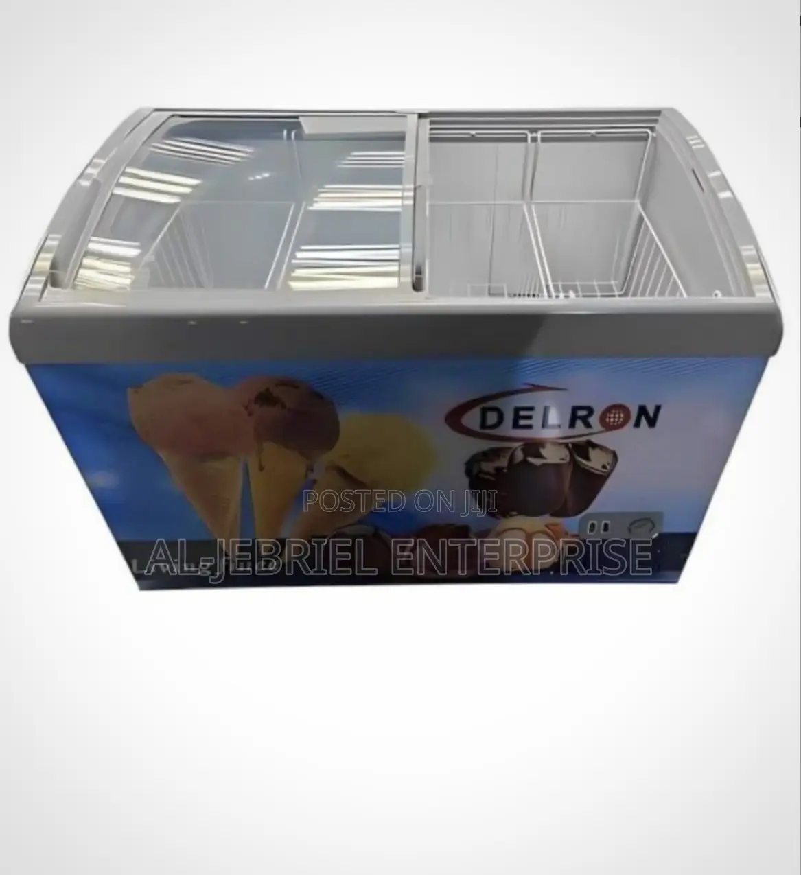 Delron 258l Display Freezer