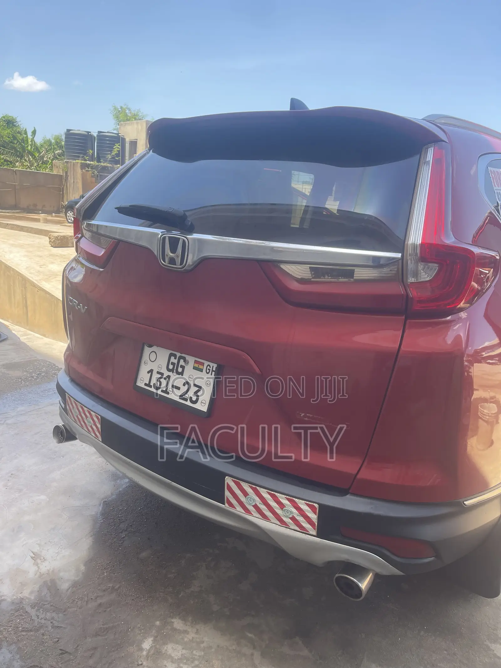 Honda CR-V Touring 4dr SUV AWD (1.5L 4cyl CVT) 2017 Red