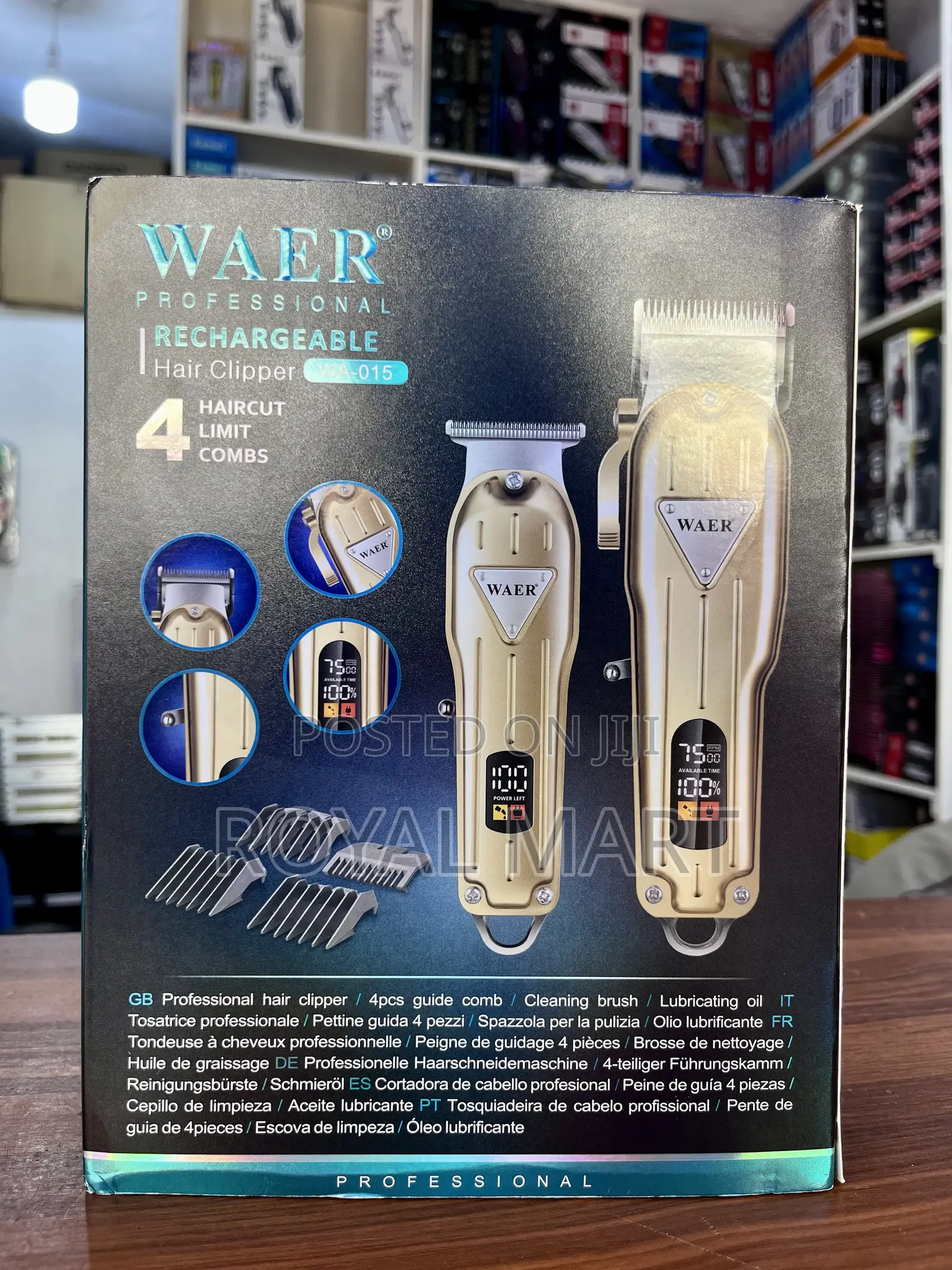 Waer 2 in 1 Set Grooming Kits